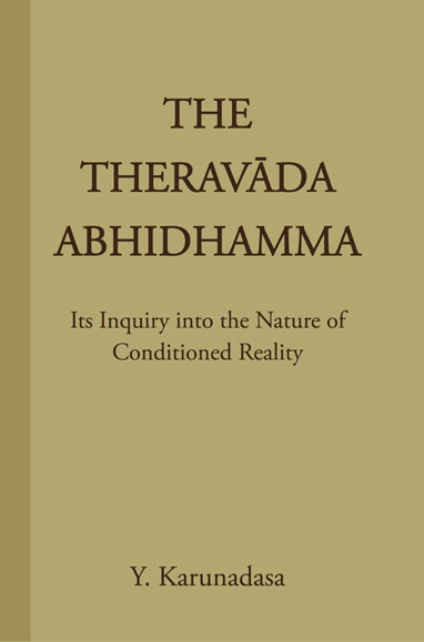 The Theravāda Abhidhamma
